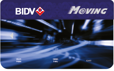 thẻ bidv moving