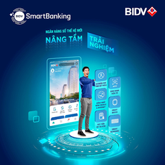 BIDV SmartBanking là dịch vụ ngân hàng số tiên tiến với nhiều dịch vụ tiện ích đem đến cho người dùng những trải nghiệm hoàn toàn mới